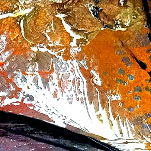 LOREVATEA-Tableau abstrait Attente détail