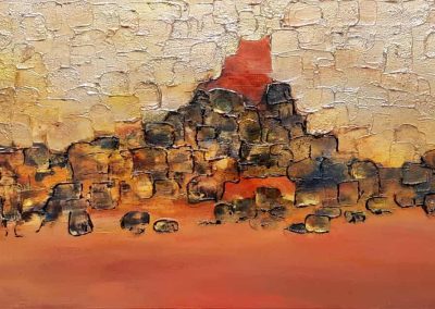 Empreintes 150 x 50 cm