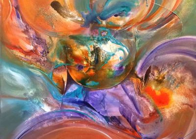 Origine 80 x 80 cm