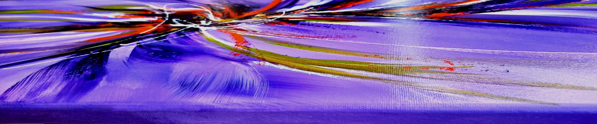 LOREVATEA-Tableau abstrait Lysis finition profil
