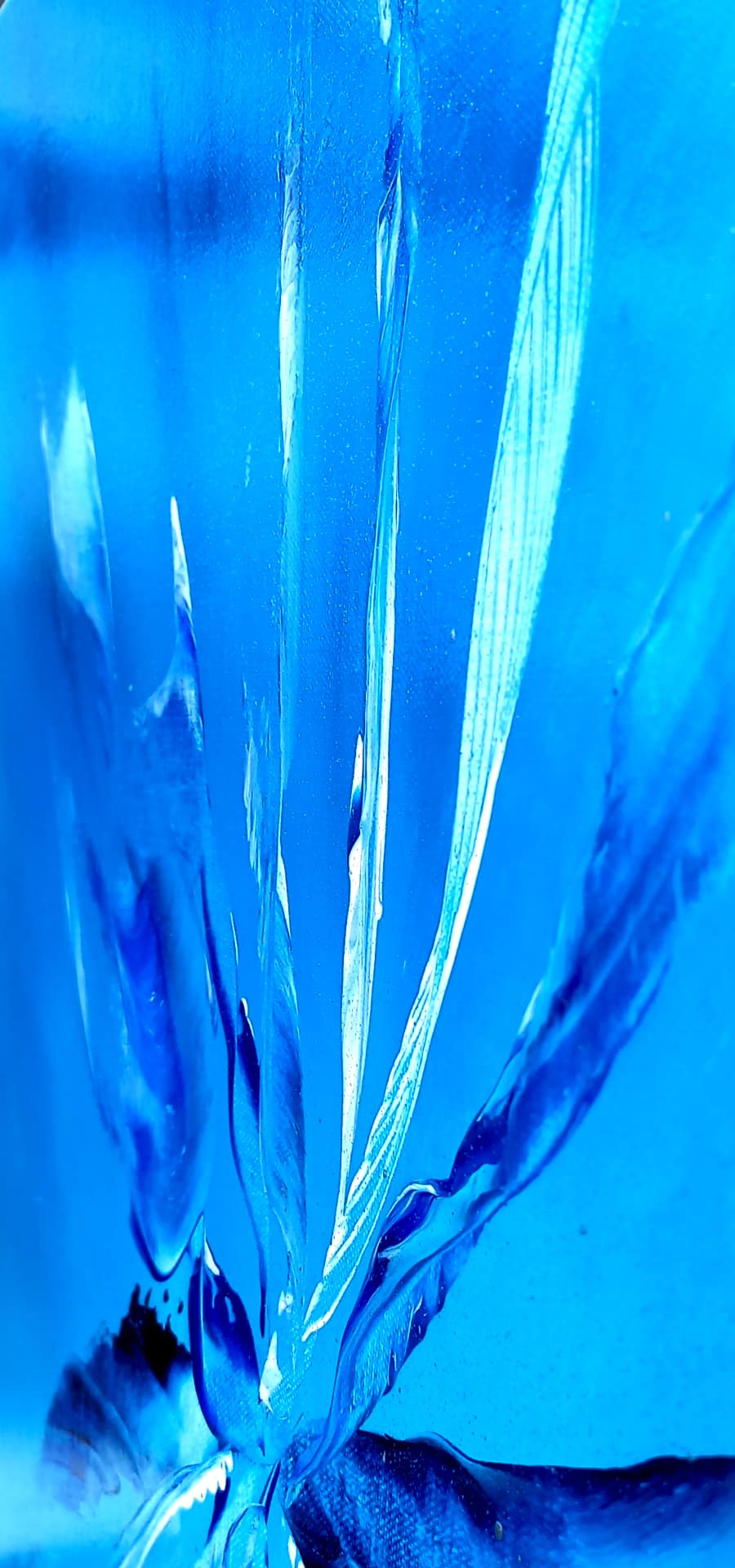 LOREVATEA-Tableau abstrait Essentiel finition détail