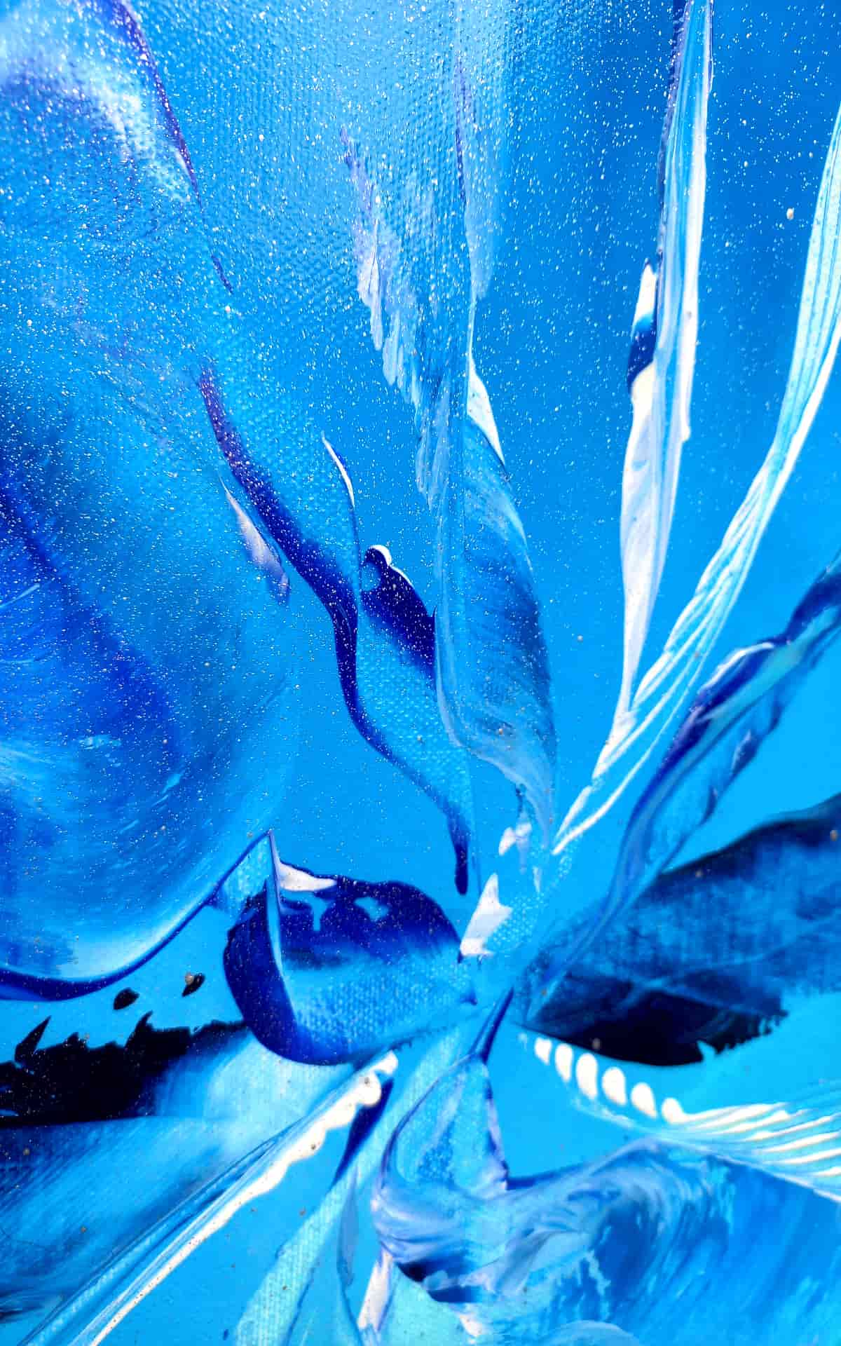 LOREVATEA-Tableau abstrait Essentiel finition détail
