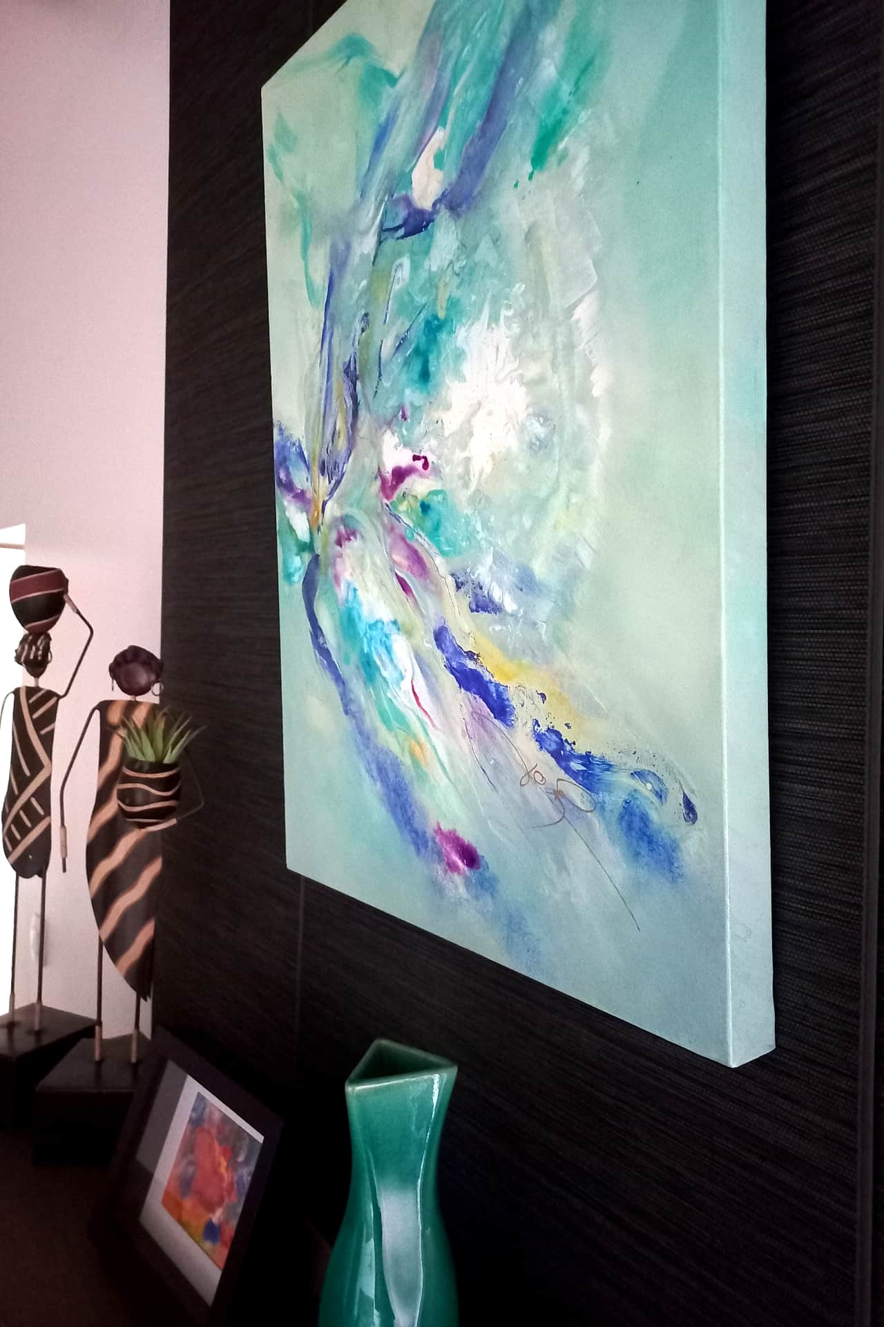LOREVATEA-Tableau abstrait Raimanu profil